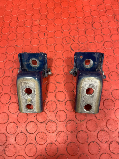 Citroen Berlingo/Peugeot Partner/Vauxhall Combo/Toyota Proace City PAIR OF FRONT DOOR HINGES Driver's Side Blue 2019-2024 P/N 1606475180