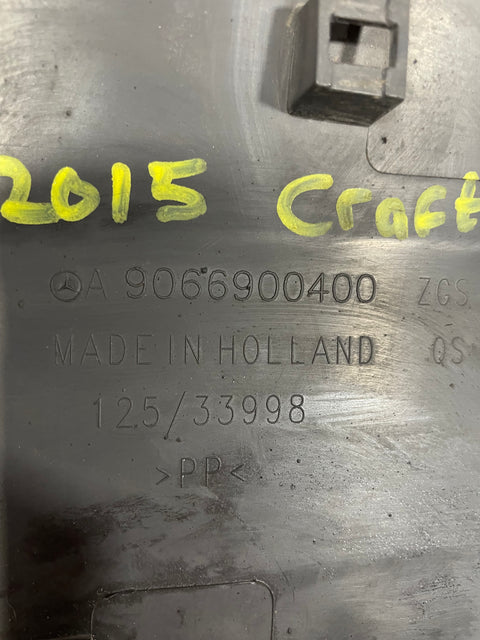 Volkswagen Crafter FRONT DOOR SIDE MOULDING PANEL Passenger's Side 2015 P/N A9066900400