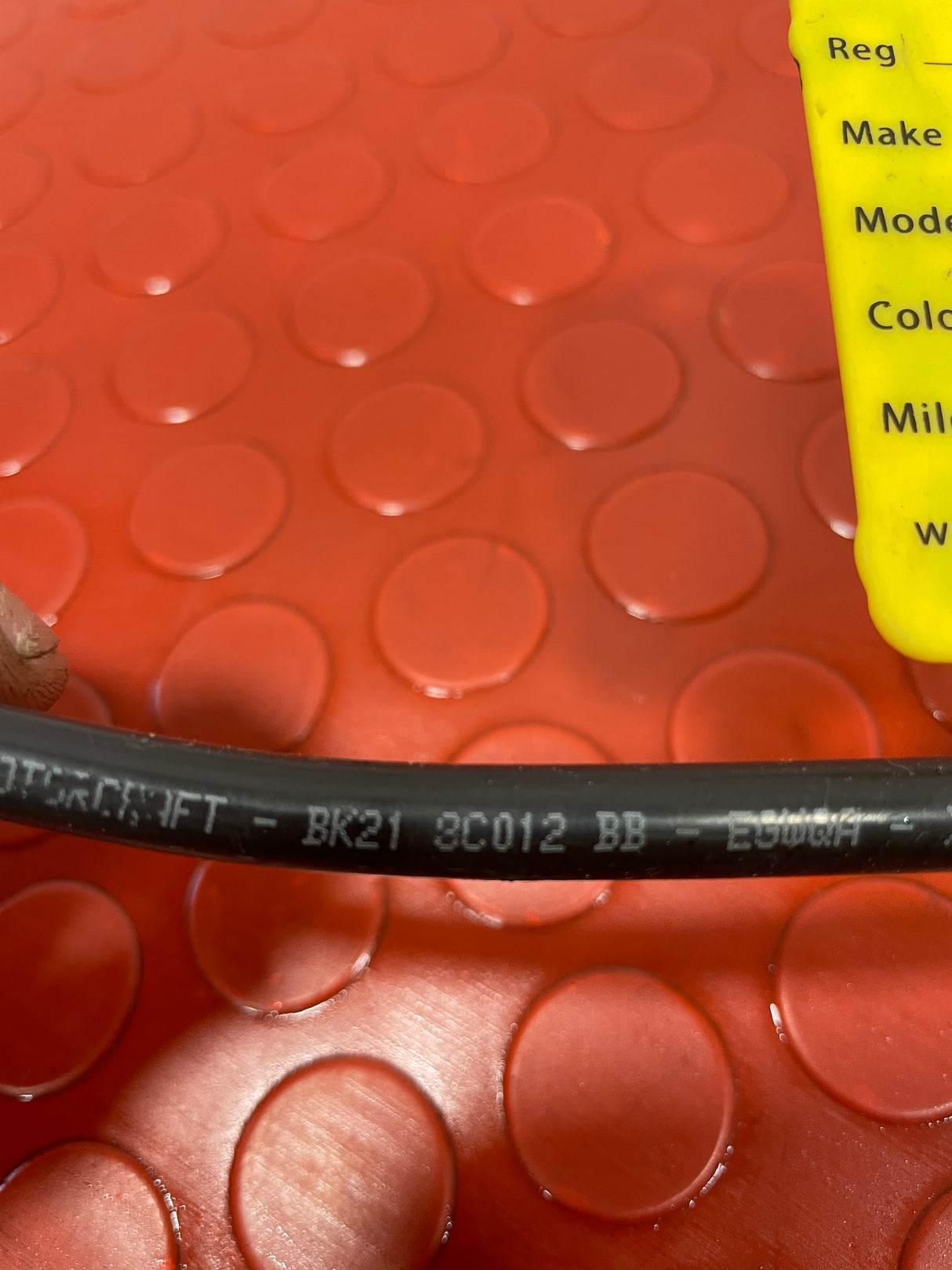 Ford Transit Mk8 COOLANT OVERFLOW PIPE 2013-2018 P/N BK218C012BB