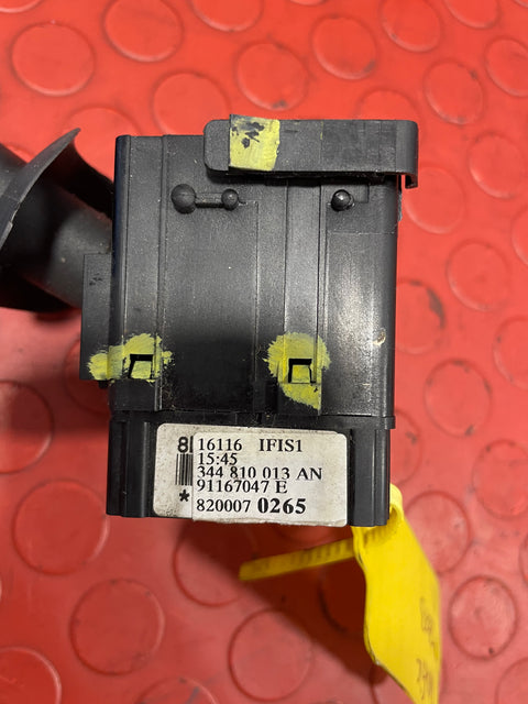 Renault Trafic/Vauxhall Vivaro WINDSHIELD WIPERS CONTROL SWITCH LEVER 2001-2014 P/N 91167047E - 1