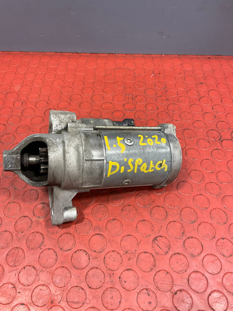 Vauxhall Vivaro/Citroen Dispatch/Peugeot Expert/Toyota Proace/Fiat Scudo 1.5 STARTER MOTOR 2019-2024 P/N 9832577880 - 5