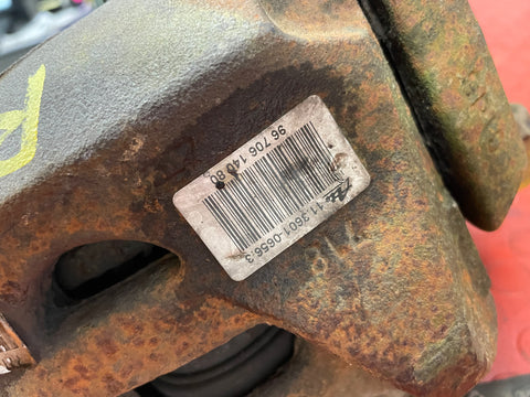 Citroen Berlingo/Peugeot Partner FRONT WHEEL HUB W/ BRAKE CALIPER Driver's Side 2008-2018 P/N 9670614080 - 3