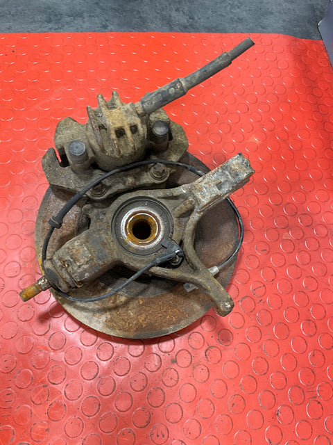 Citroen Berlingo/Peugeot Partner FRONT WHEEL HUB W/ BRAKE CALIPER Driver's Side 2008-2018 P/N 9670614080 - 3