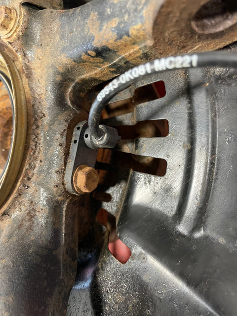 Toyota Hilux FRONT WHEEL HUB w/ ABS SENSOR Passenger's Side MK8 2019 P/N 43502-KK010 / 895430K081