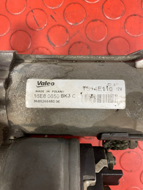 Citroen Berlingo/Peugeot Partner/Vauxhall Combo/Toyota Proace City STARTER MOTOR ASSEMBLY 1.6 12V 2016-2024 P/N 9688268480 - 1 / TS14E110