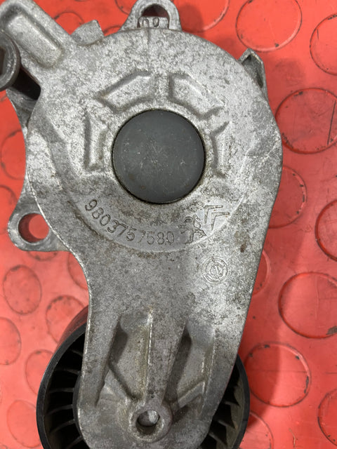 Citroen Berlingo/Peugeot Partner AUX DRIVE BELT TENSIONER 2008-2016 P/N 9803757580