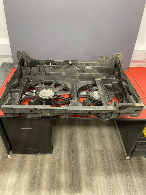 Citroen Dispatch/Peugeot Expert/Vauxhall Vivaro/Toyota Proace/Fiat Scudo RADIATOR FANS & SLAM PANEL 1.6 HDI 2008-2016 P/N 1440107980