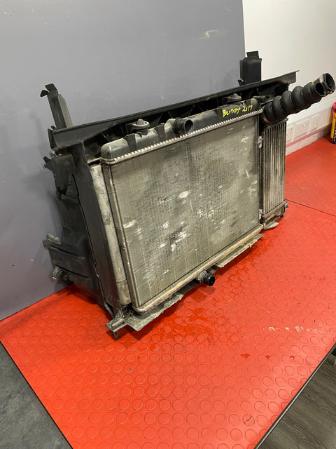 Peugeot Partner/Citroen Berlingo COMPLETE SLAM PANEL w/ RADIATOR,AC CONDENSER,FAN,RESISTOR,INTERCOOLER, & SIDE COVER MK2 1.6 HDI 2016-2018 P/N 9682720580 - 1