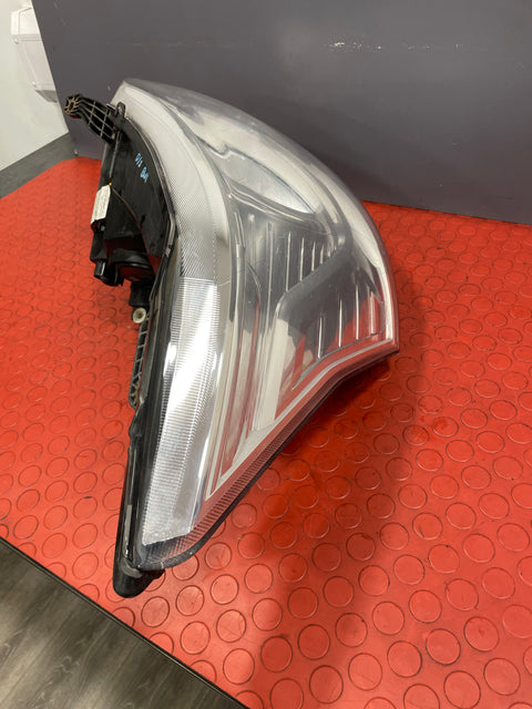 Ford Transit HEADLIGHT HALOGEN BULB With LED DRL CHROME Driver's Side O/S 2013-2018 P/N BK3113D152B / BK3113D152AD