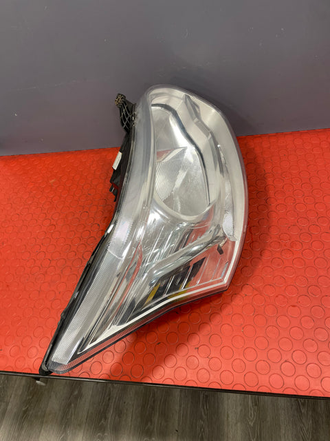 Ford Transit HEADLIGHT HALOGEN BULB With LED DRL CHROME Driver's Side O/S 2013-2018 P/N BK3113D152B / BK3113D152AD