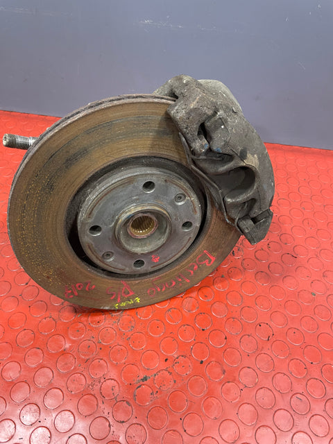 Citroen Berlingo/Peugeot Partner FRONT WHEEL HUB & BRAKE CALIPER Passenger's Side 2008-2018 P/N 9670613980 / 9813759680