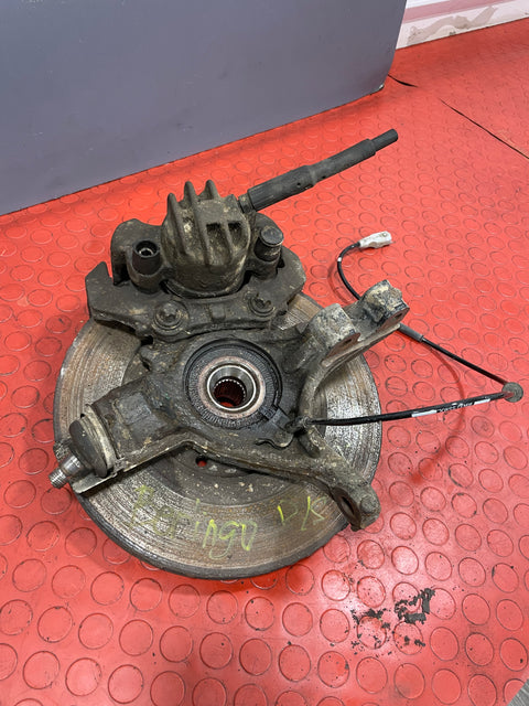 Citroen Berlingo/Peugeot Partner FRONT WHEEL HUB & BRAKE CALIPER Driver's Side 2008-2018 P/N 9670614080 / 9813759680