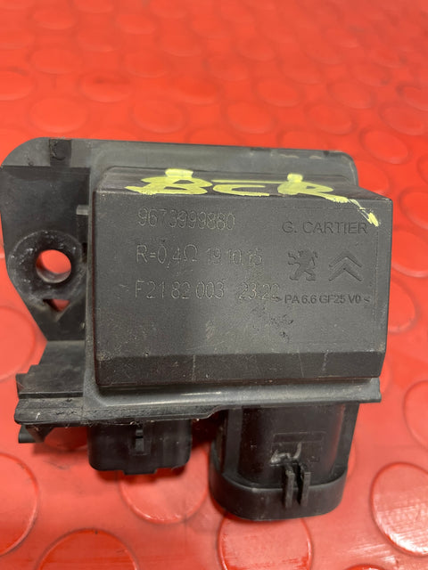 Citroen Berlingo/Peugeot Partner RADIATOR FAN RESISTOR 1.6 HDI P/N 9673999880