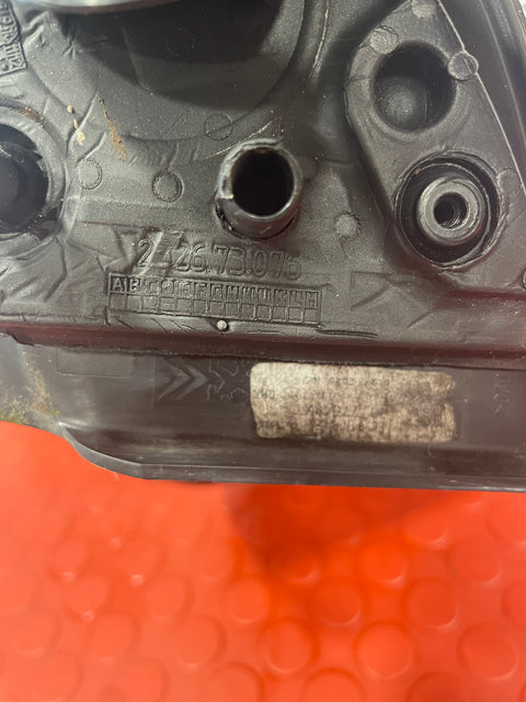 Citroen Berlingo/Peugeot Partner MANUAL WING MIRROR Driver Side RH 2013-2018 (Black) P/N 232636104 - 7