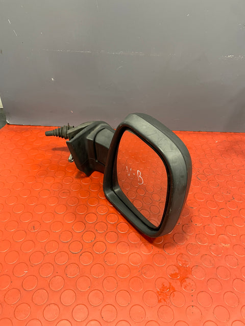 Citroen Berlingo/Peugeot Partner MANUAL WING MIRROR Driver's Side RH 2013-2018 (Black) P/N 232636104 - 6
