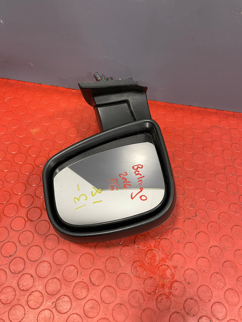 Citroen Berlingo/Peugeot Partner WING MIRROR PASSENGER SIDE (Metallic Dark Gray Glossy) 2013-2018 P/N 232636103 - 13