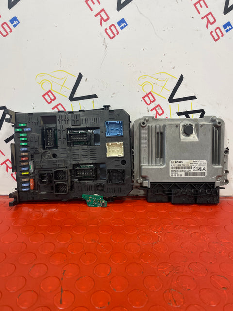 Citroen Berlingo/Peugeot Partner FULL BSI KIT WITH KEY CHIP 2009-2013 P/N 967847708001