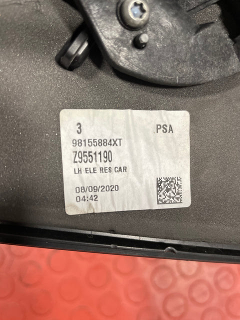 Vauxhall Vivaro/Citroen Dispatch/Peugeot Expert/Toyota Proace/Fiat Scudo WING MIRROR Passenger's Side (5 Pin) (w/ Visible Wear and Tear) 2016-2024 P/N 98155884XT - 1