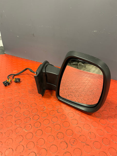 Citroen Berlingo/Peugeot Partner/Vauxhall Combo/Toyota Proace City DRIVER'S SIDE ELECTRIC WING MIRROR (w/o Back Cover / Black) 2019-2024 P/N 98169899XT - 2