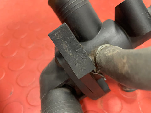 Ford Transit Euro 5 Mk7 Mk8 THERMOSTAT HOUSING w/ Switch & Sensor 2.2 TDCI 2018 P/N BK3Q8A586AB