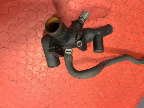 Ford Transit Euro 5 Mk7 Mk8 THERMOSTAT HOUSING w/ Switch & Sensor 2.2 TDCI 2018 P/N BK3Q8A586AB