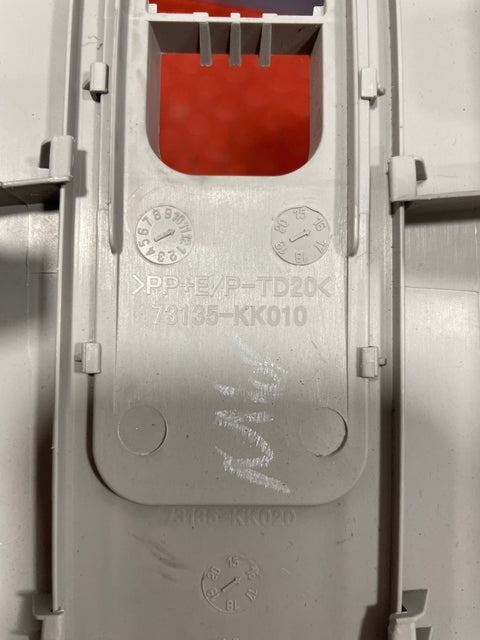 Toyota Hilux Invincible MIDDLE PILLAR SEAT BELT COVER TRIM W/ HANDLE Passenger's Side 2016-2023 P/N 62412KK020 / 73135KK010