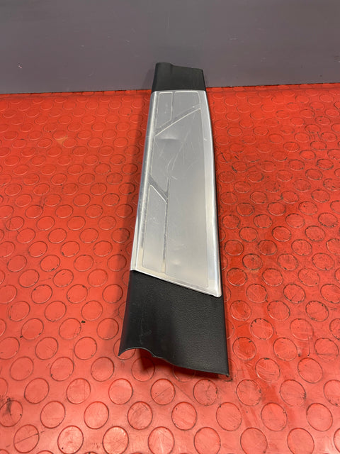 Toyota Hilux Invincible INNER CHROME THRESHOLD DOOR SILL TRIM Rear Driver's Side 2016-2023 P/N 67917KK010