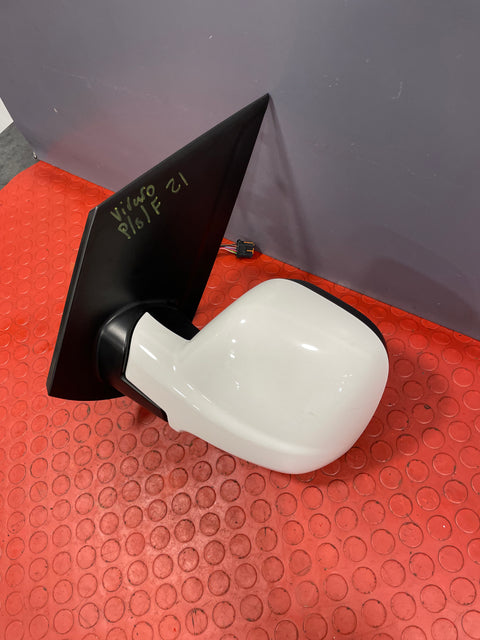 Vauxhall Vivaro/Citroen Dispatch/Peugeot Expert/Toyota Proace/Fiat Scudo WING MIRROR ASSEMBLY Passenger's Side (Glossy White) 2016-2024 P/N 98087022XT - 1