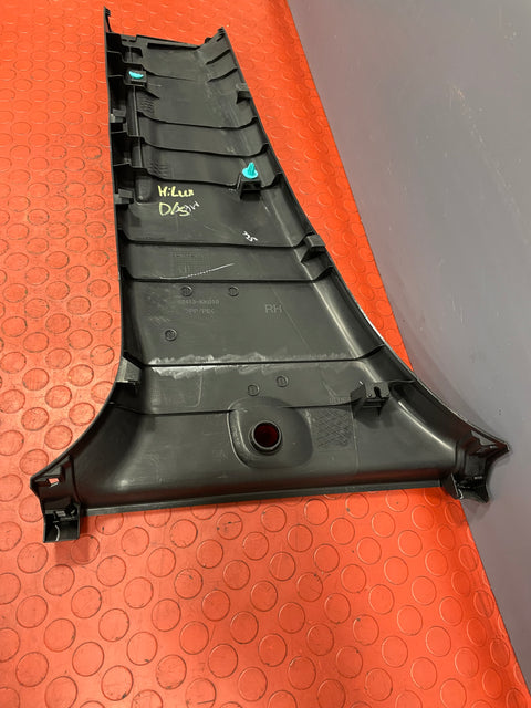 Toyota Hilux Invincible PILLAR MOULDING TRIM Middle Driver's Side 2016-2023 P/N 62413KK010