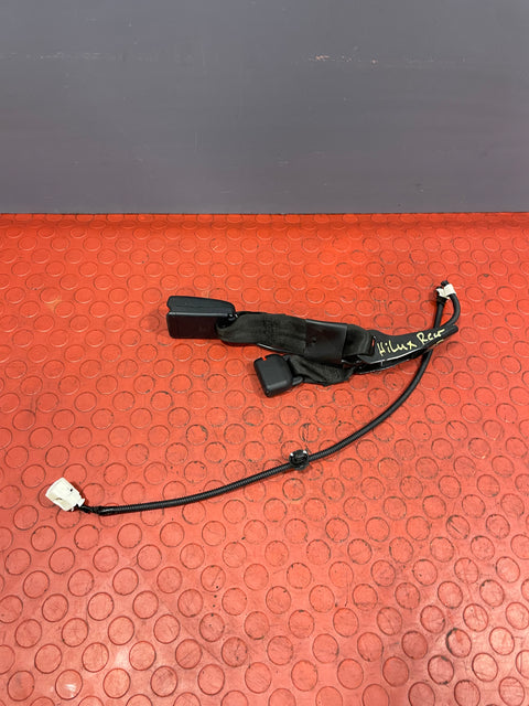 Toyota Hilux Invincible SAFETY SEAT BELT BUCKLE Back Seat 2016-2023 P/N 629926300A / 733900K250