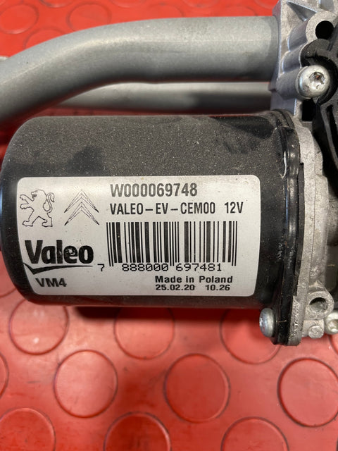 Vauxhall Vivaro/ Citroen Dispatch/ Peugeot Expert/ Toyota Proace WIPER LINKAGE AND MOTOR 2020 P/N 9808465380 - 1 / W000069748