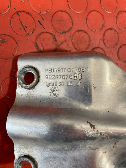 Citroen Berlingo/Peugeot Partner/Vauxhall Combo/Toyota Proace City EXHAUST HEAT GUARD 2019-2024 P/N 9826787680