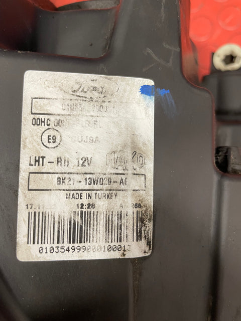 Ford Transit Custom HEADLIGHT ASSEMBLY Driver's Side Black Interior 2013-2016 P/N BK2113W029AG