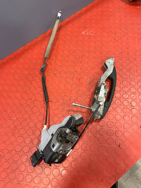 Citroen Berlingo/Peugeot Partner DRIVER'S SIDE FRONT DOOR OPENER SET 2008-2018 P/N 9680168580 / A01454