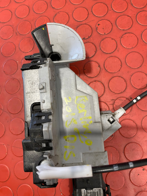 Citroen Berlingo/Peugeot Partner DRIVER'S SIDE FRONT DOOR OPENER SET 2008-2018 P/N 9680168580 / A01454