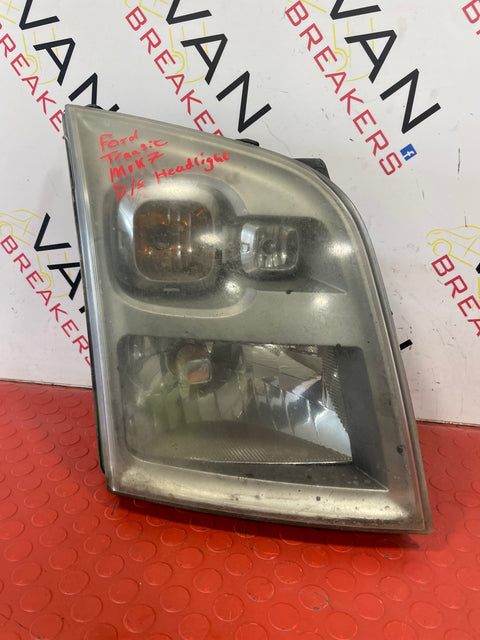 Ford Transit Mk7 D/S FRONT HEADLIGHT 2006-2013 (FOGGED) P/N 6C1113W029BE