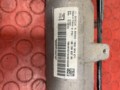 Vauxhall Vivaro/Citroen Dispatch/Peugeot Expert/Toyota Proace/Fiat Scudo STEERING RACK ASSEMBLY 2016-2024 P/N 9813692780