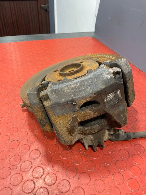 Citroen Berlingo/Peugeot Partner FRONT WHEEL HUB & BRAKE CALIPER ASSEMBLY Driver's Side 2008-2018 P/N 9670614080 - 1