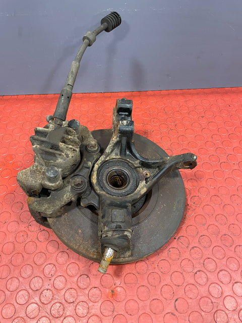 Citroen Berlingo/Peugeot Partner FRONT WHEEL HUB & BRAKE CALIPER ASSEMBLY Driver's Side 2008-2018 P/N 9670614080 - 1