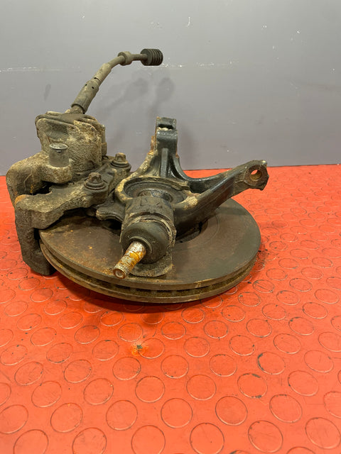 Citroen Berlingo/Peugeot Partner FRONT WHEEL HUB & BRAKE CALIPER ASSEMBLY Driver's Side 2008-2018 P/N 9670614080 - 1