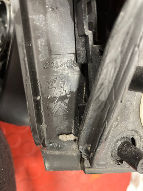 Citroen Berlingo/Peugeot Partner WING MIRROR Passenger's Side (Black) 2013-2018 (w/o Glass) P/N 232636103 - 18