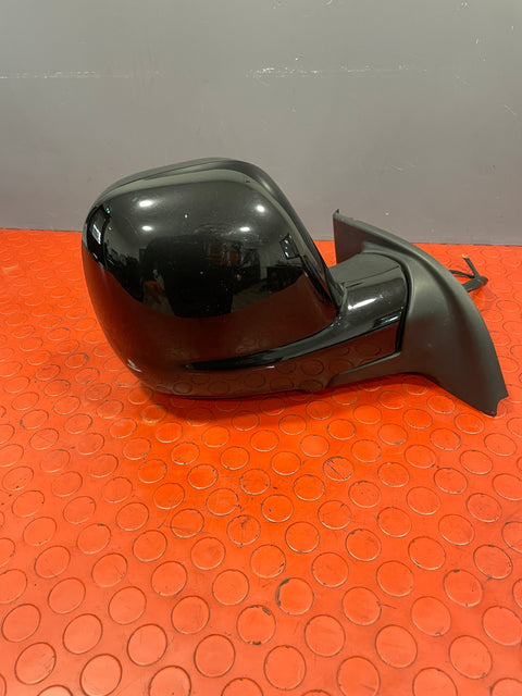 Peugeot Partner/Citroen Berlingo/Vauxhall Combo/Toyota Proace City WING MIRROR Driver's Side (Damage Socket / Gloss Black) 2019-2024 P/N 98526836XT - 1 / 51967K01