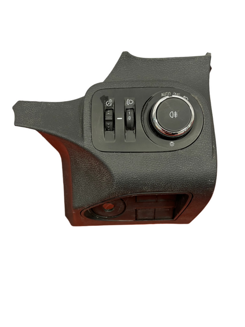 Citroen Berlingo/Peugeot Partner/Vauxhall Combo/Toyota Proace City LIGHT SWITCH AND SURROUND 2019-2024 P/N 9823887977-0 / 9818377077