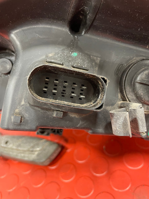 Ford Transit MK8 DRIVERS SIDE HEADLIGHT WITH BLACK INSERT 2016-2019 P/N GK3113W029AA