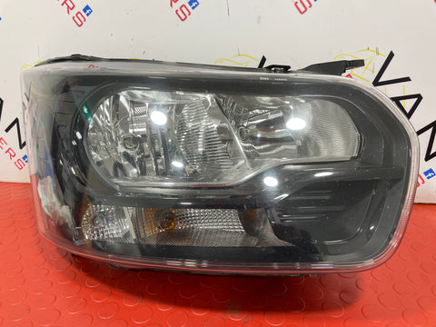 Ford Transit MK8 DRIVERS SIDE HEADLIGHT WITH BLACK INSERT 2016-2019 P/N GK3113W029AA