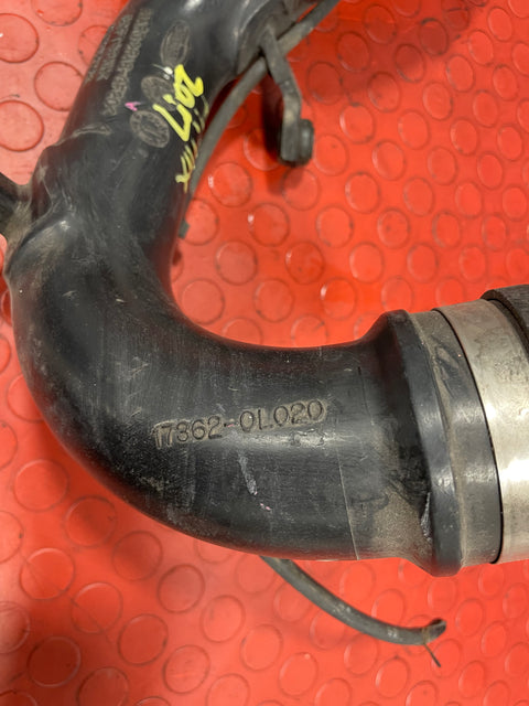 Toyota Hilux AIR INTAKE PIPE w/ FLEXIBLE RUBBER HOSE 2017 P/N 173620L020