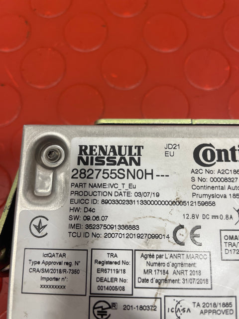 Nissan Navara CENTRAL LOCKING CONTROL UNIT 2015-2024 P/N 282755SN0H