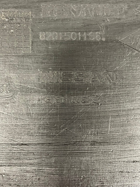 Nissan NV300 RUBBER FLOOR MAT 2016-2022 P/N KE75100QH9