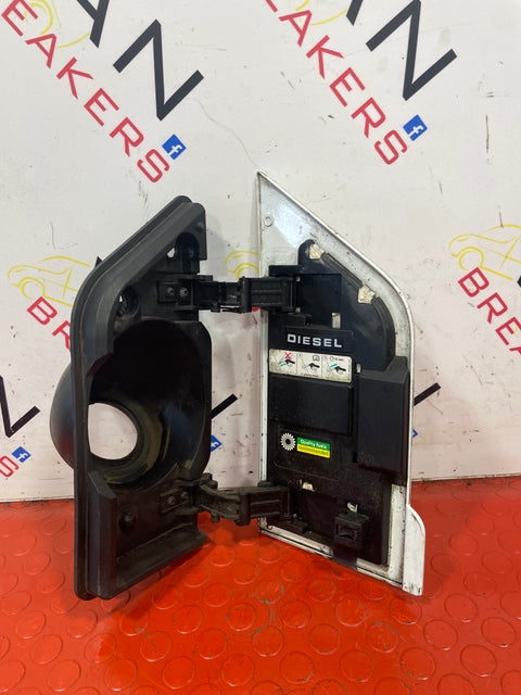 Ford Transit Custom FUEL TANK FILLER FLAP (White w/ Scratches) 2013-2016 P/N BK21V27936AE-D6