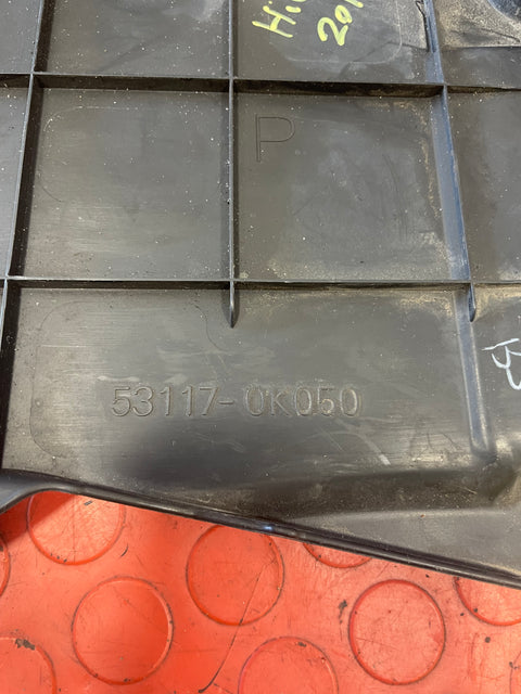 Toyota Hilux UPPER SLAM PLASTIC PANEL TRIM COVER 2016-2023 P/N 531170K050